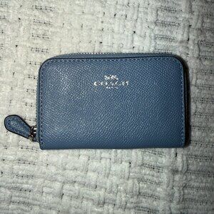 Coach | Small Card Wallet | Light Blue